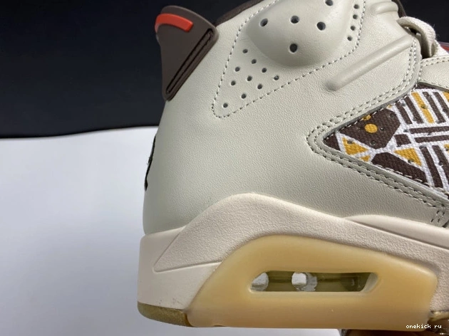 Rep Onekick Jordan (2020) CZ4152-100 Brown Sail 6 AIR Quai54 Retro 0810